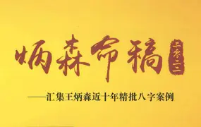 王炳森 炳森命稿 PDF电子版 292页 百度网盘分享